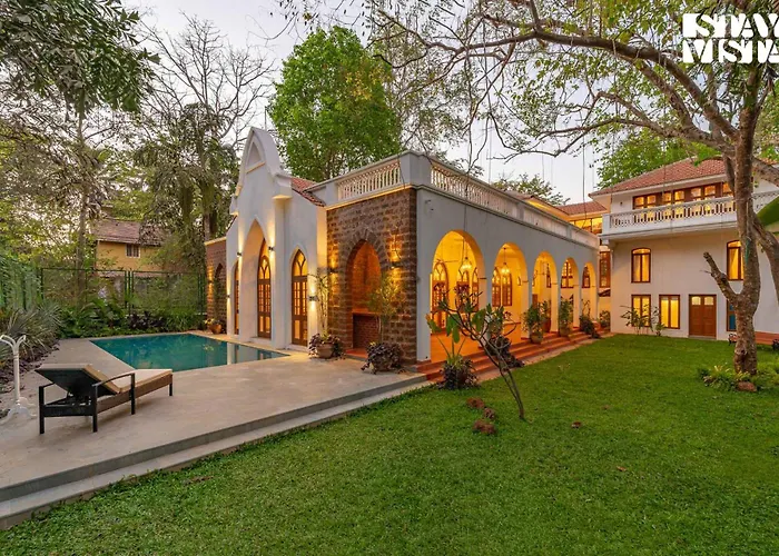 Kismet Villa- Comp Breakfast With Pvt Lawn & Pool By Stayvista