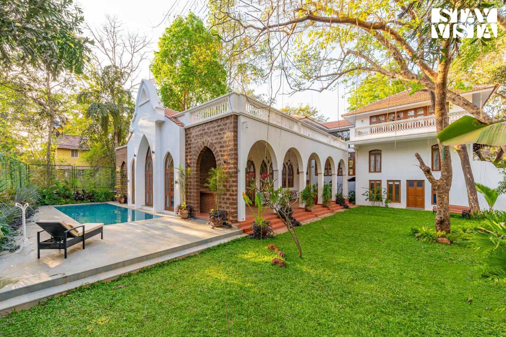 Kismet Villa- Comp Breakfast With Pvt Lawn & Pool By Stayvista Villa Moira