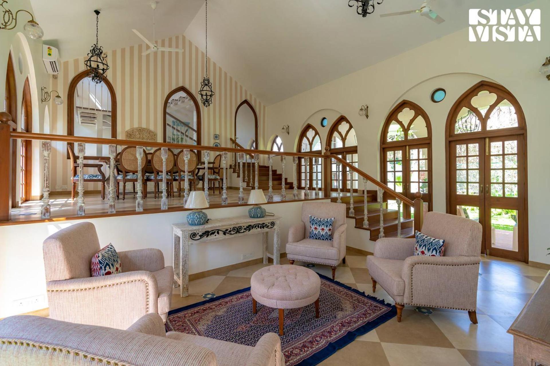 Kismet Villa- Comp Breakfast With Pvt Lawn & Pool By Stayvista Villa Moira